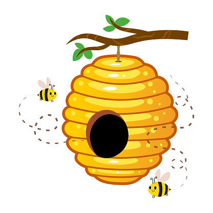 Essaim abeilles dessin