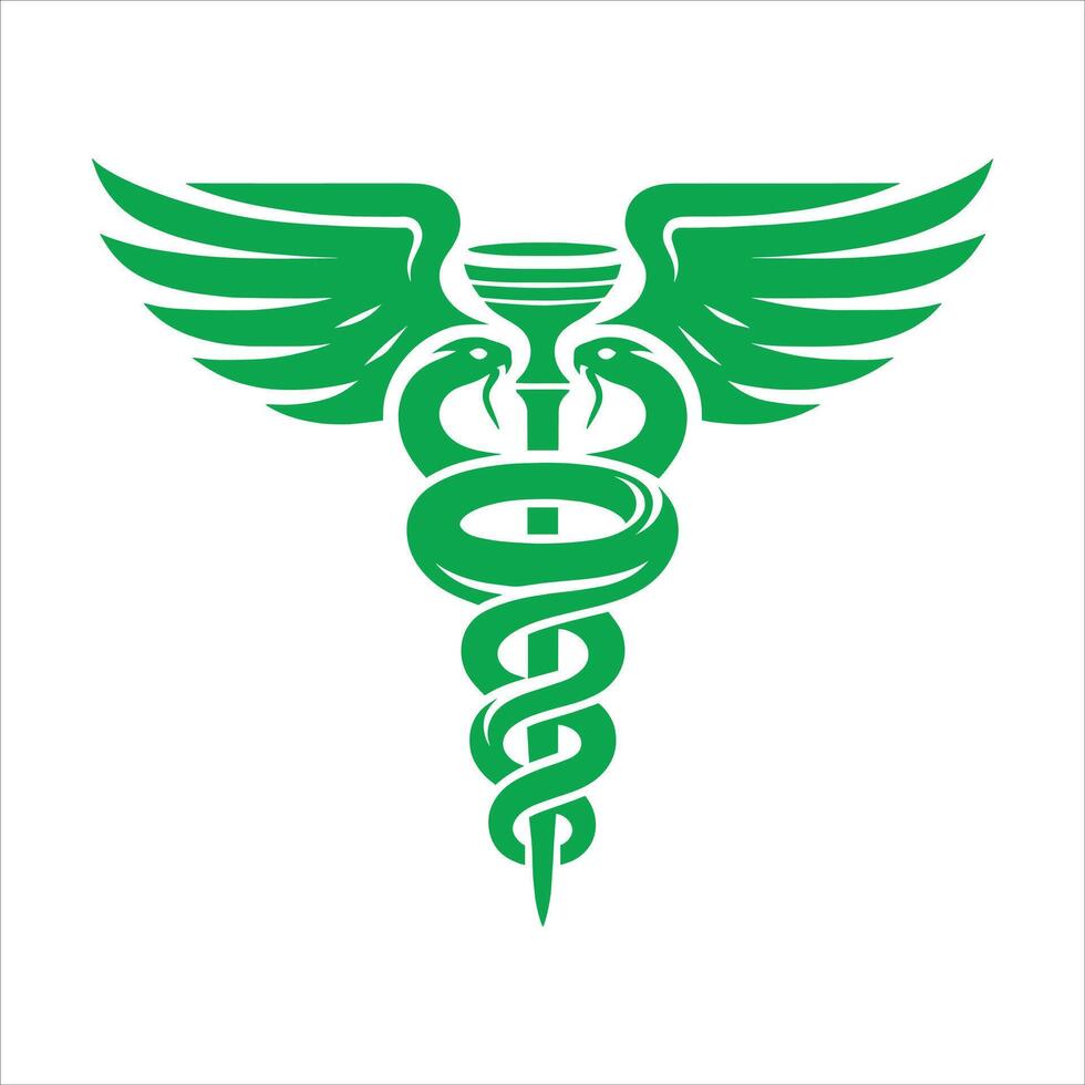 Logo caducée médecin